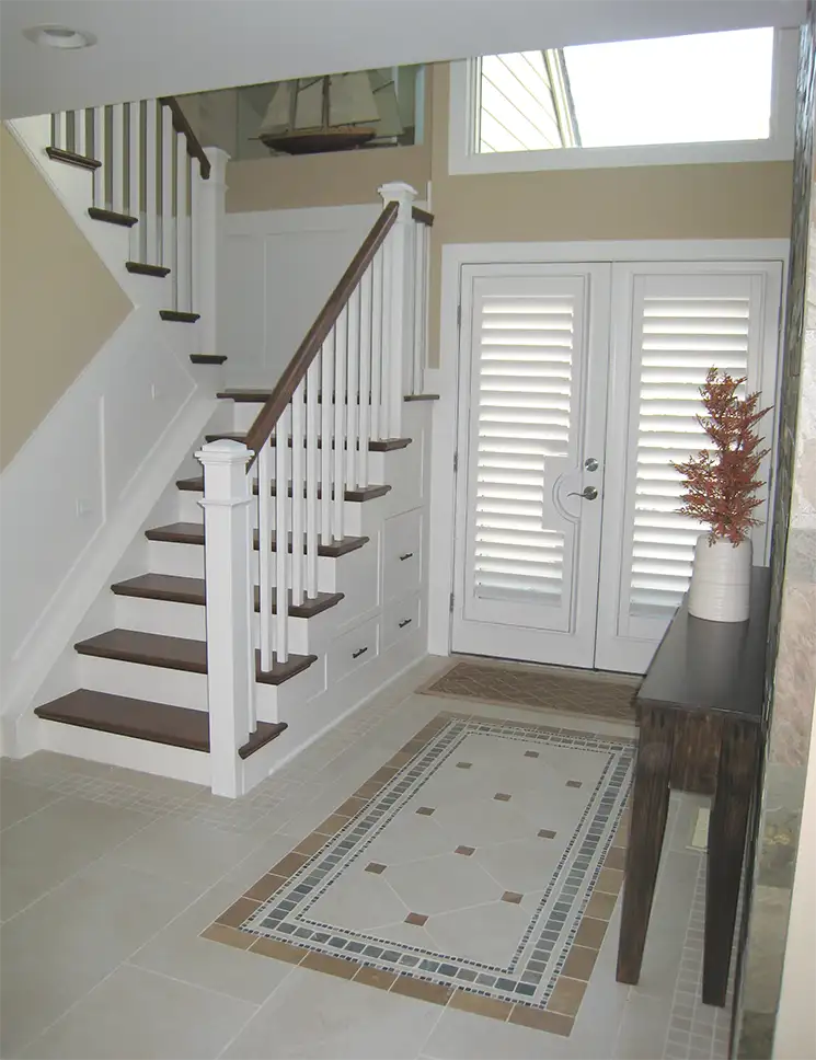 Entry after renovation