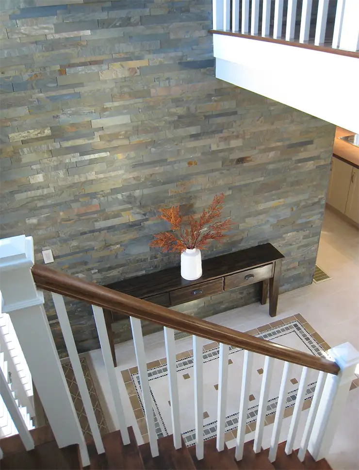 Stairwell after renovation
