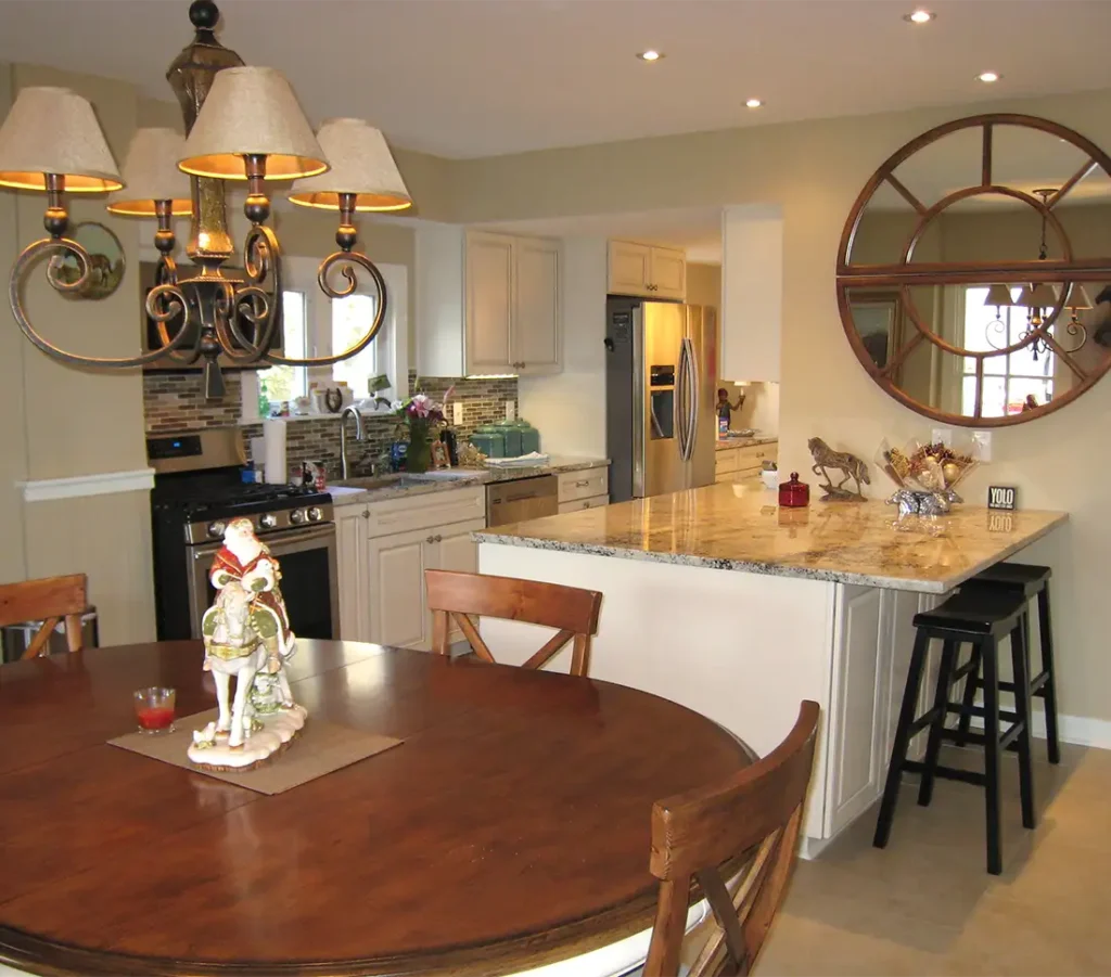 Kitchen after renovation