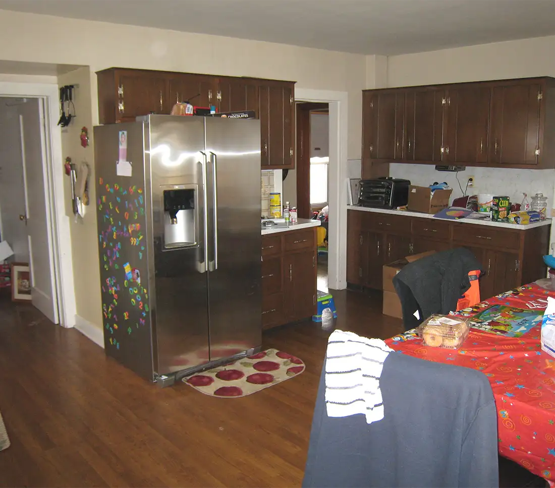 Kitchen before renovation