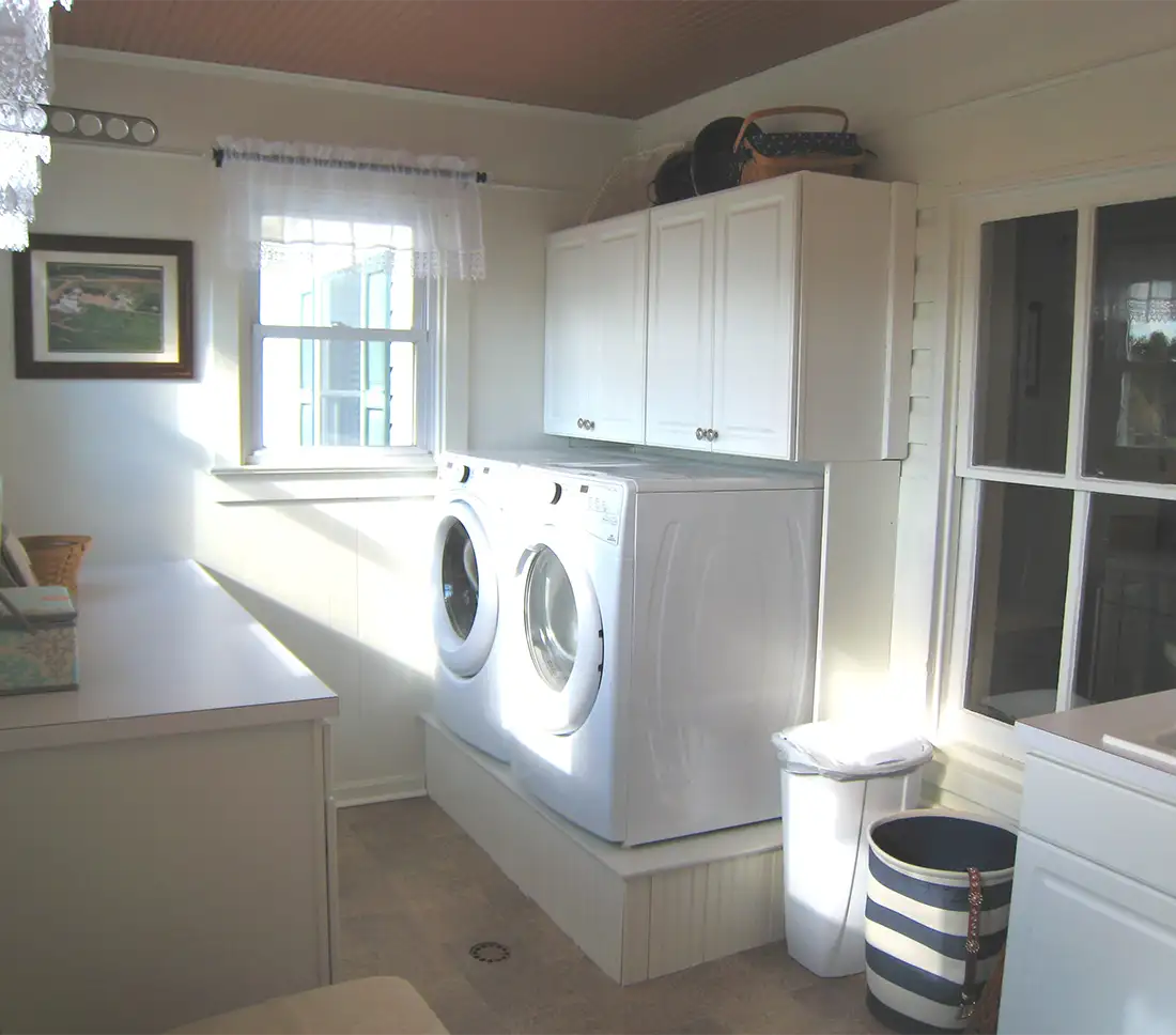 Laundry after renovation