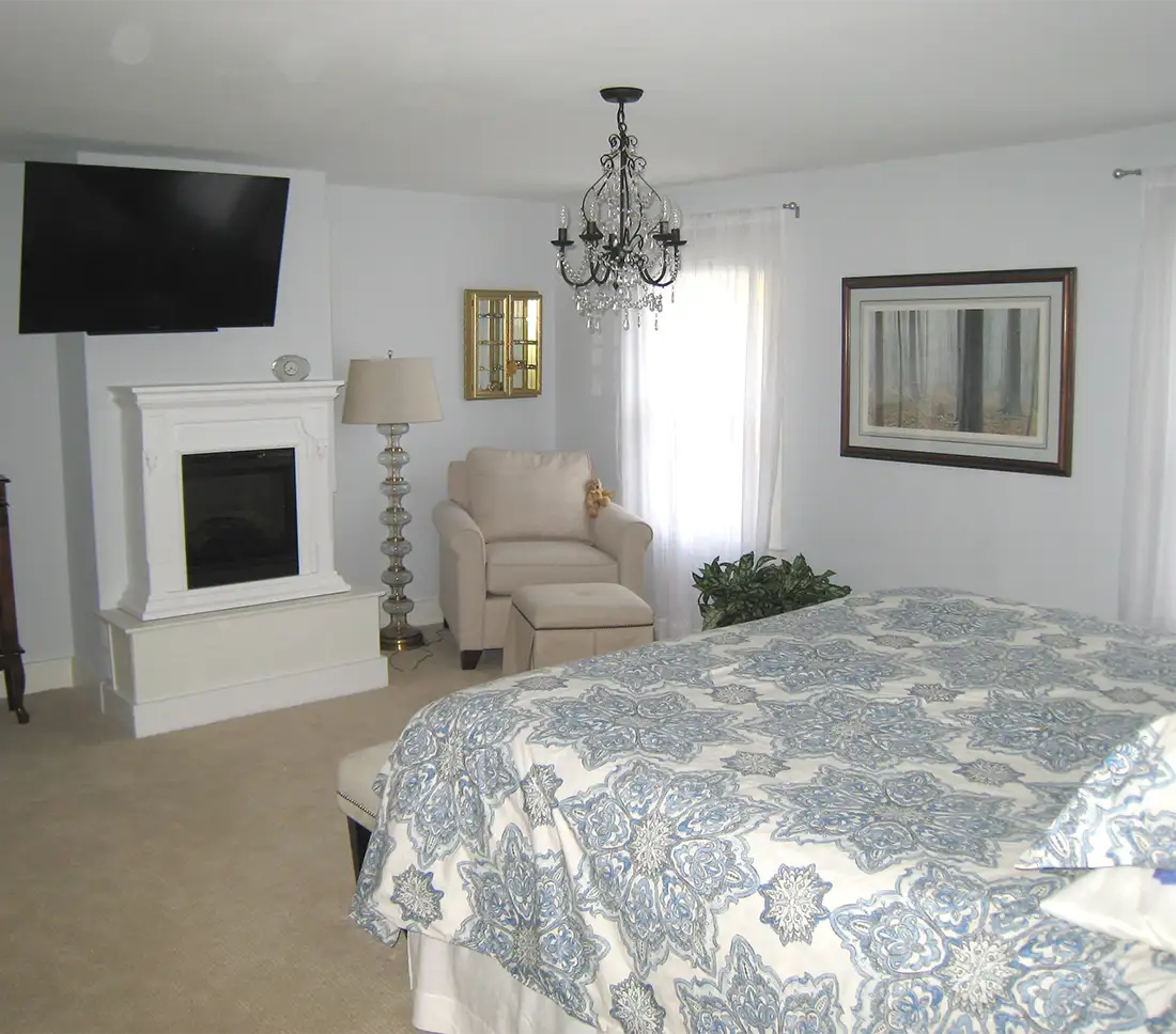 Bedroom after renovation