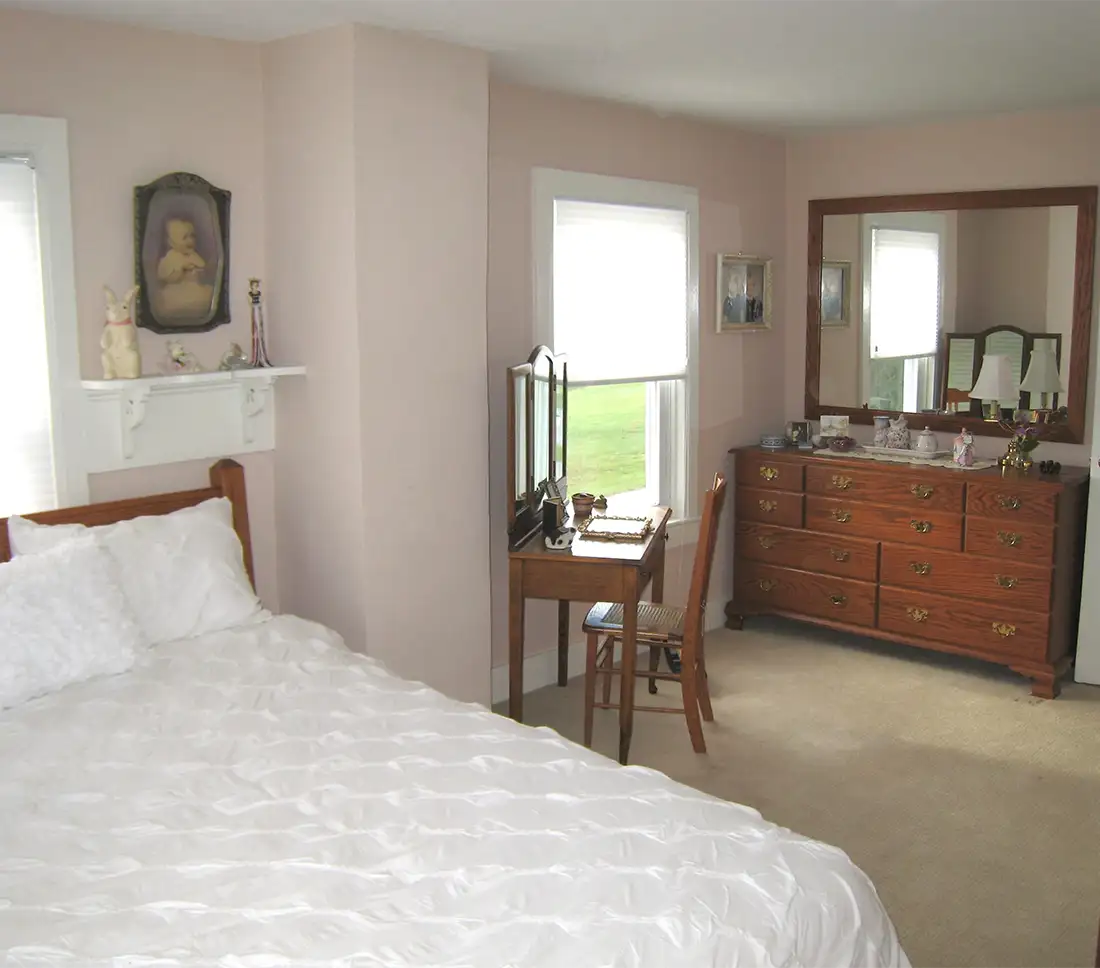 Bedroom after renovation