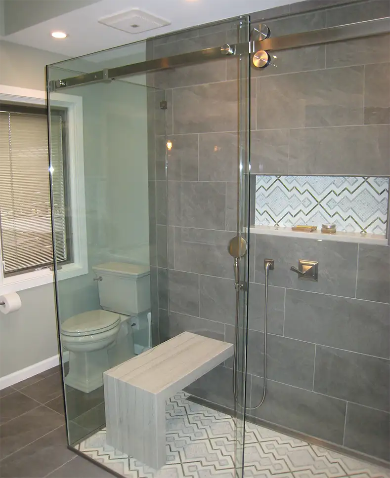 Bathroom after renovation