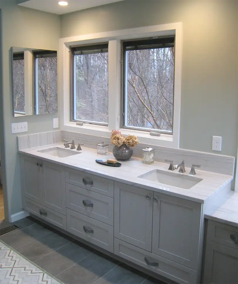 Bathroom after renovation