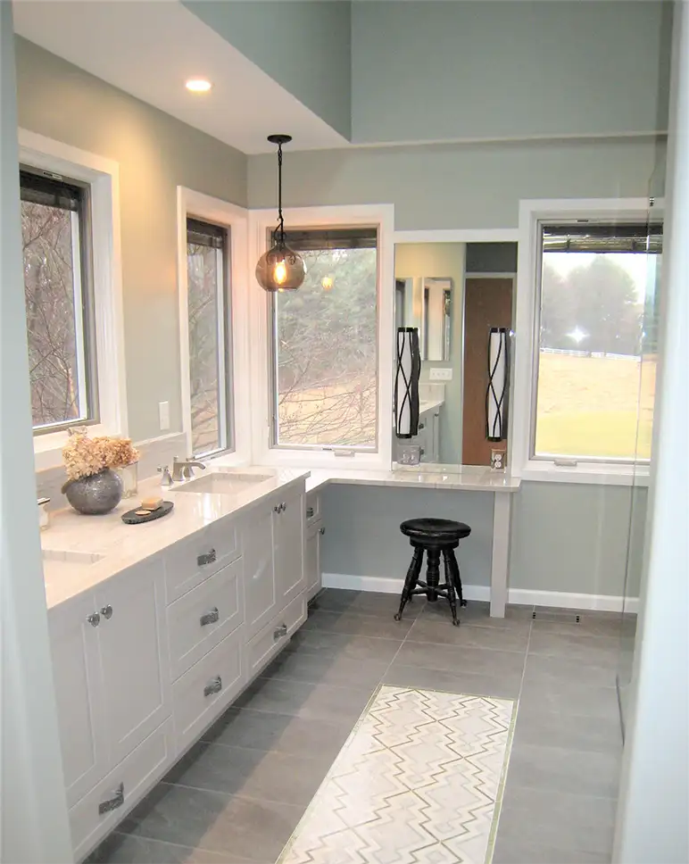 Bathroom after renovation