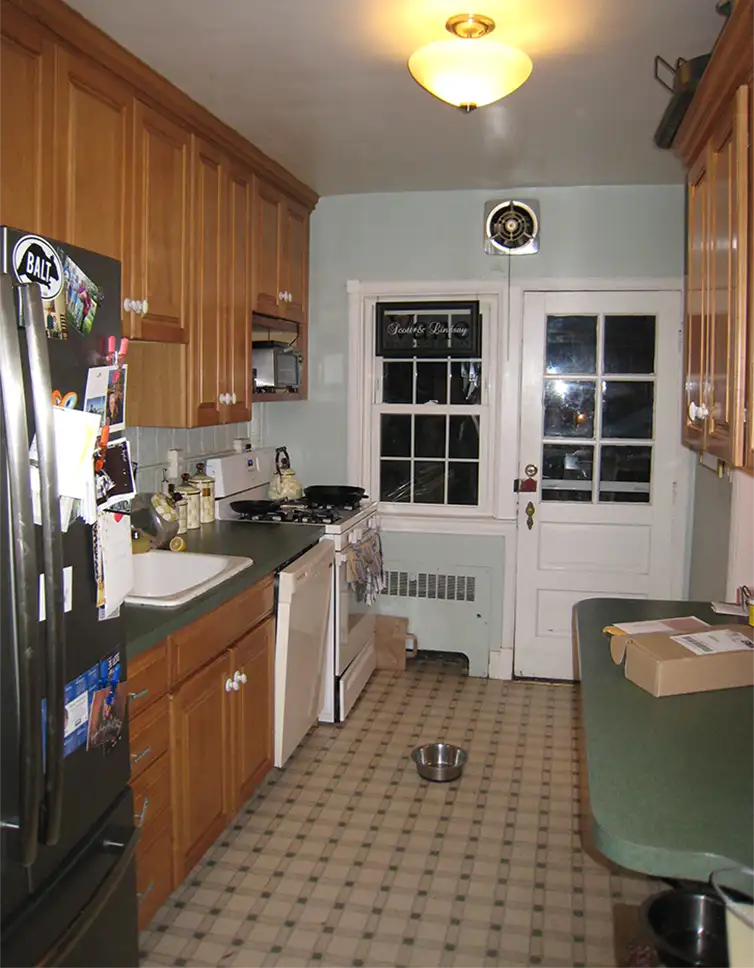 Kitchen before renovation