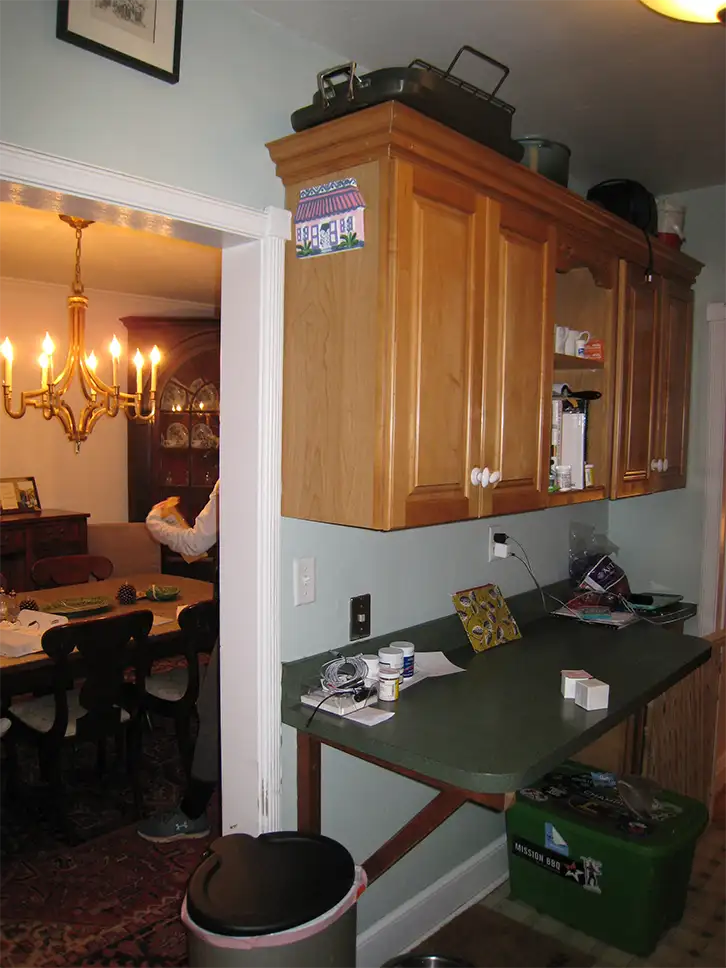 Kitchen before renovation