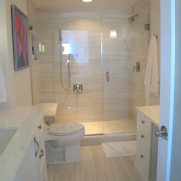 Bathroom after renovation