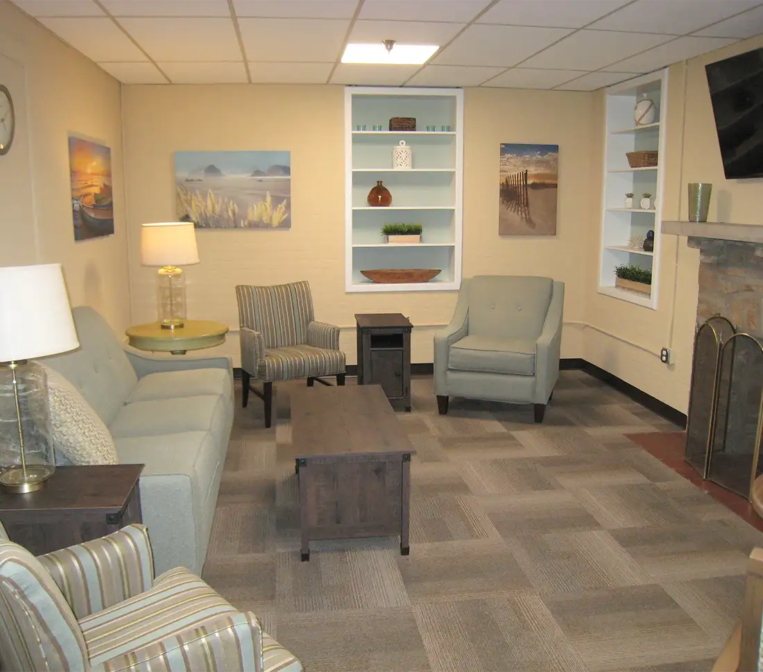 Club room after renovation