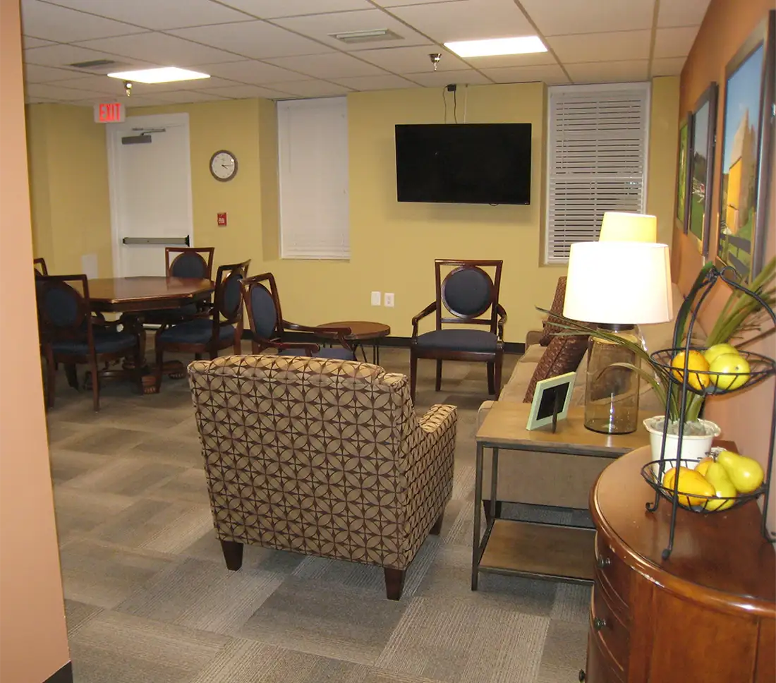 Meeting space after renovation