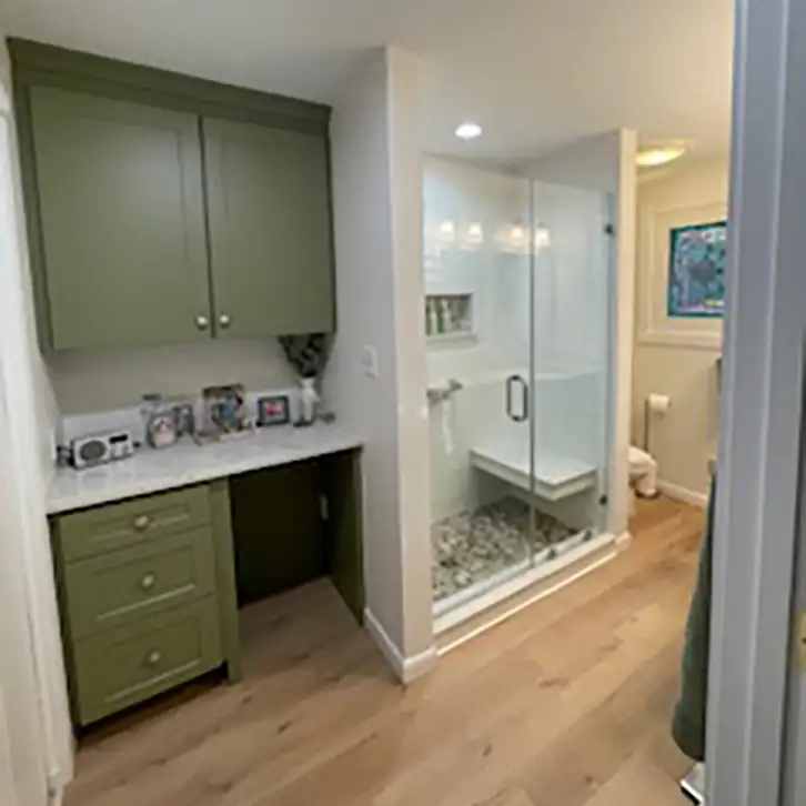 Main bathroom after renovation