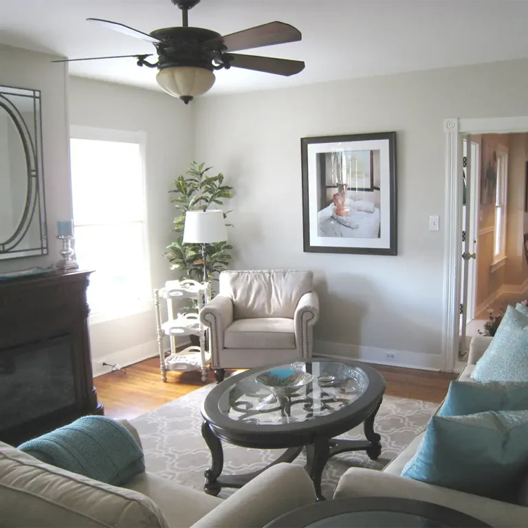 Family room after renovation