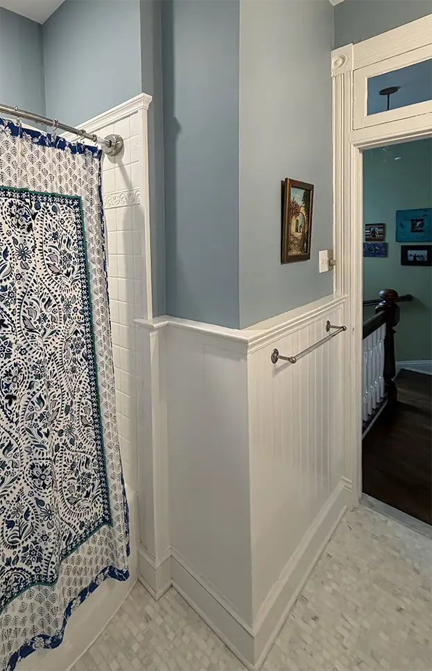 Bathroom after renovation